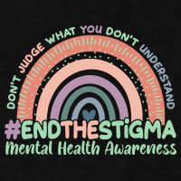 Don't Judge What You Don't Understand #End The Stigma Ladies PosiCharge Tri-Blend Wicking Tank