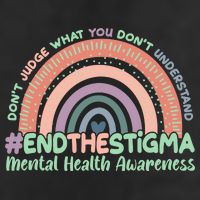 Don't Judge What You Don't Understand #End The Stigma 7 Panel Mesh Trucker Snapback Hat