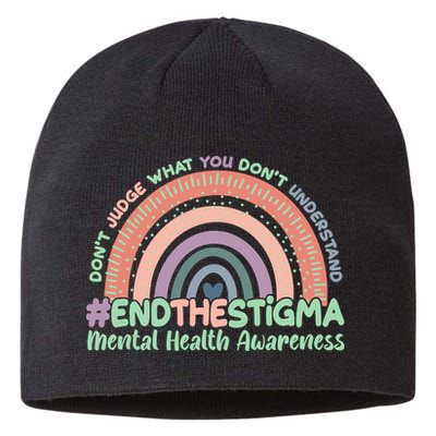 Don't Judge What You Don't Understand #End The Stigma Sustainable Beanie