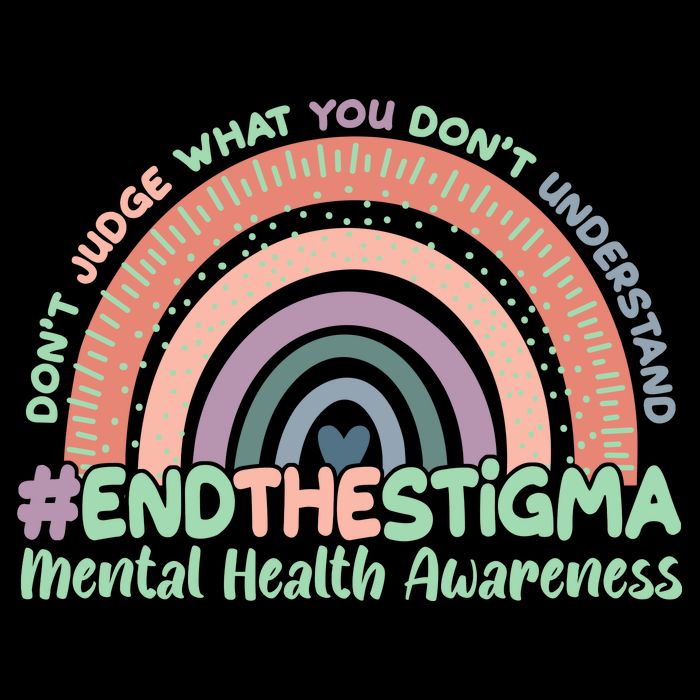 Don't Judge What You Don't Understand #End The Stigma 16 in Basic Backpack