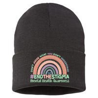 Don't Judge What You Don't Understand #End The Stigma Sustainable Knit Beanie