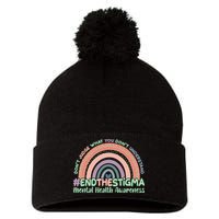 Don't Judge What You Don't Understand #End The Stigma Pom Pom 12in Knit Beanie