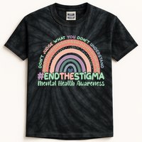 Don't Judge What You Don't Understand #End The Stigma Kids Tie-Dye T-Shirt