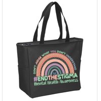 Don't Judge What You Don't Understand #End The Stigma Zip Tote Bag