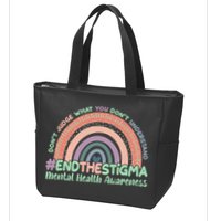 Don't Judge What You Don't Understand #End The Stigma Zip Tote Bag