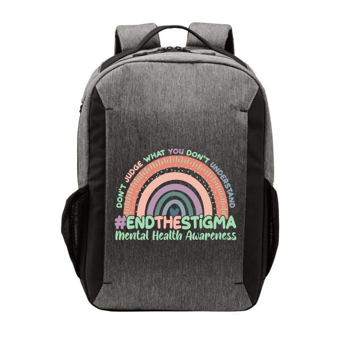Don't Judge What You Don't Understand #End The Stigma Vector Backpack