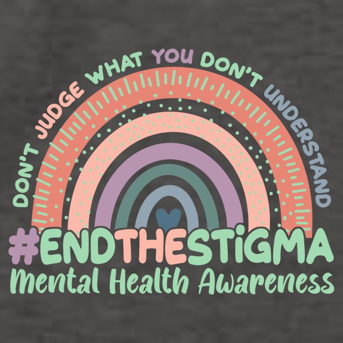 Don't Judge What You Don't Understand #End The Stigma Vector Backpack