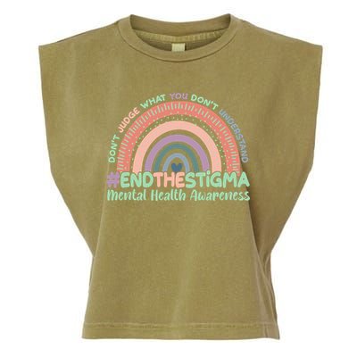 Don't Judge What You Don't Understand #End The Stigma Garment-Dyed Women's Muscle Tee