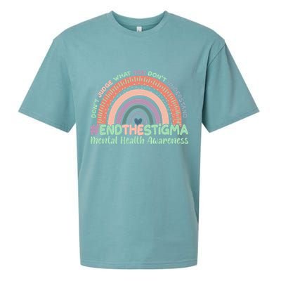 Don't Judge What You Don't Understand #End The Stigma Sueded Cloud Jersey T-Shirt