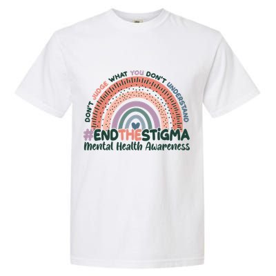 Don't Judge What You Don't Understand #End The Stigma Garment-Dyed Heavyweight T-Shirt