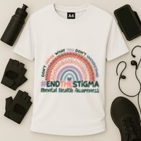 Don't Judge What You Don't Understand #End The Stigma Cooling Performance Crew T-Shirt