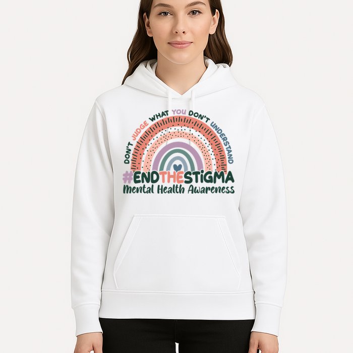 Don't Judge What You Don't Understand #End The Stigma Hoodie