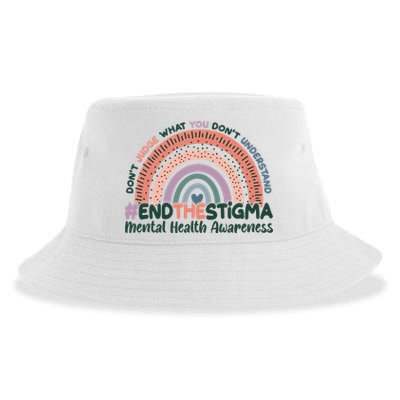 Don't Judge What You Don't Understand #End The Stigma Sustainable Bucket Hat