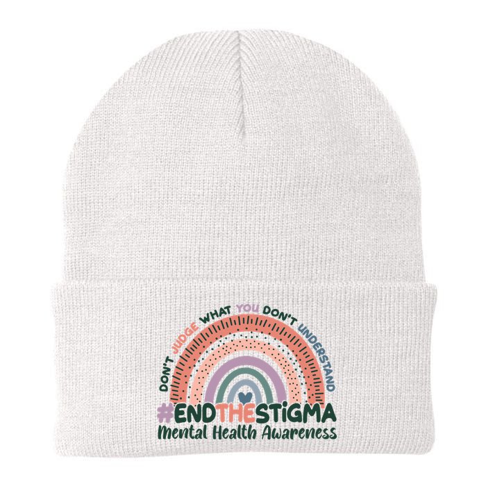 Don't Judge What You Don't Understand #End The Stigma Beanie
