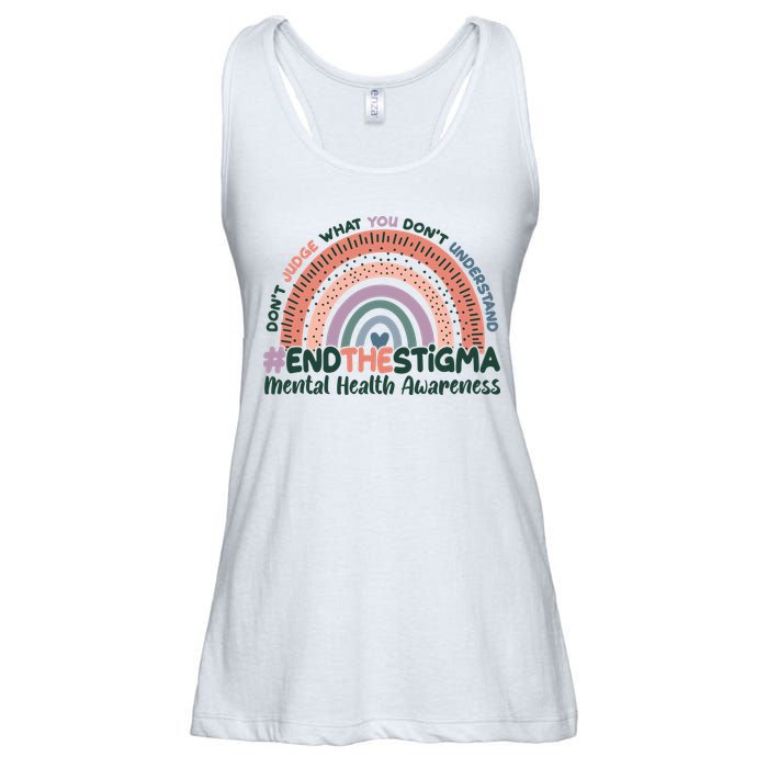 Don't Judge What You Don't Understand #End The Stigma Ladies Essential Flowy Tank
