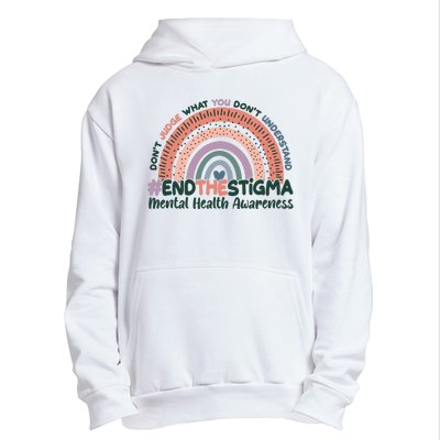 Don't Judge What You Don't Understand #End The Stigma Urban Pullover Hoodie