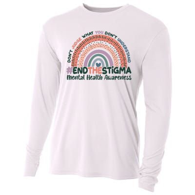 Don't Judge What You Don't Understand #End The Stigma Cooling Performance Long Sleeve Crew