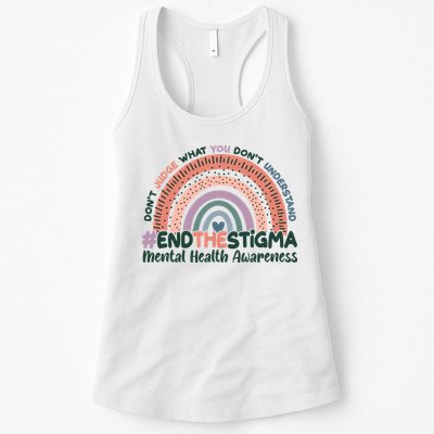 Don't Judge What You Don't Understand #End The Stigma Womens Tank Top