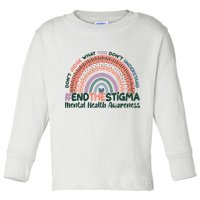 Don't Judge What You Don't Understand #End The Stigma Toddler Long Sleeve Shirt