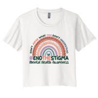 Don't Judge What You Don't Understand #End The Stigma Crop Top