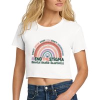 Don't Judge What You Don't Understand #End The Stigma Crop Top