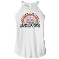 Don't Judge What You Don't Understand #End The Stigma Women’s Perfect Tri Rocker Tank