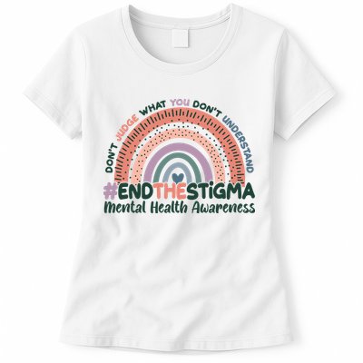 Don't Judge What You Don't Understand #End The Stigma Womens T-Shirt