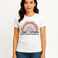 Don't Judge What You Don't Understand #End The Stigma Womens T-Shirt