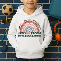 Don't Judge What You Don't Understand #End The Stigma Kids Hoodie