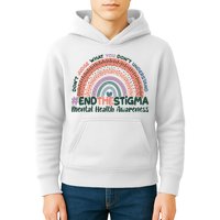 Don't Judge What You Don't Understand #End The Stigma Kids Hoodie