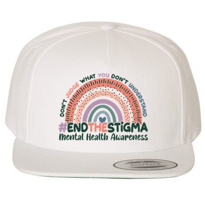 Don't Judge What You Don't Understand #End The Stigma Wool Snapback Cap