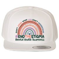 Don't Judge What You Don't Understand #End The Stigma Wool Snapback Cap