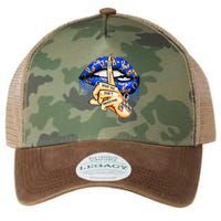 Don't Judge What You Don't Understand Autism Awareness Lips Legacy Tie Dye Trucker Hat