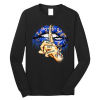 Don't Judge What You Don't Understand Autism Awareness Lips Long Sleeve Shirt