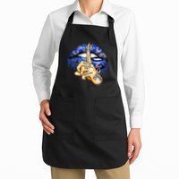 Don't Judge What You Don't Understand Autism Awareness Lips Apron