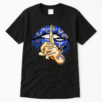 Don't Judge What You Don't Understand Autism Awareness Lips Tall T-Shirt