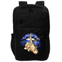 Don't Judge What You Don't Understand Autism Awareness Lips Impact Tech Backpack