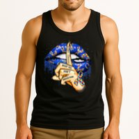 Don't Judge What You Don't Understand Autism Awareness Lips Tank Top