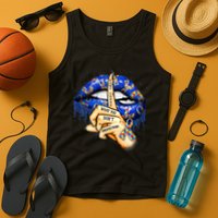 Don't Judge What You Don't Understand Autism Awareness Lips Tank Top