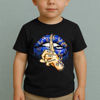 Don't Judge What You Don't Understand Autism Awareness Lips Toddler T-Shirt