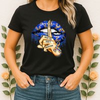 Don't Judge What You Don't Understand Autism Awareness Lips Womens T-Shirt