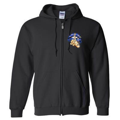 Don't Judge What You Don't Understand Autism Awareness Lips Full Zip Hoodie
