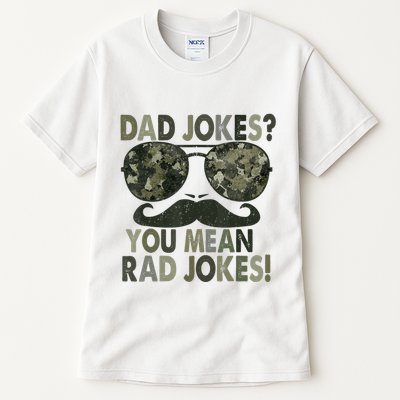 Dad Jokes You Mean Rad Jokes Fathers Day Vintage Tall T-Shirt