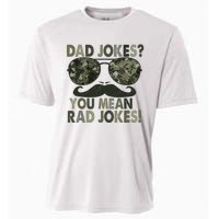 Dad Jokes You Mean Rad Jokes Funny Father Day Cooling Performance Crew T-Shirt