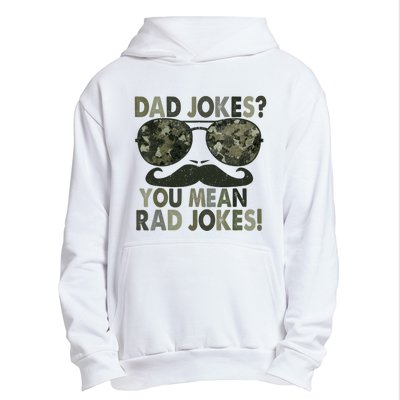 Dad Jokes You Mean Rad Jokes Funny Father Day Urban Pullover Hoodie