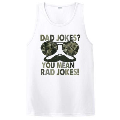 Dad Jokes You Mean Rad Jokes Funny Father Day PosiCharge Competitor Tank