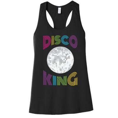 Disco King 70s Seventies Costume Women's Racerback Tank