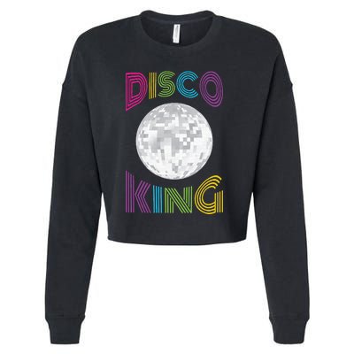 Disco King 70s Seventies Costume Cropped Pullover Crew