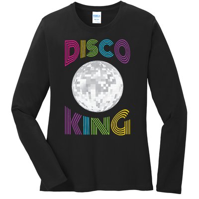 Disco King 70s Seventies Costume Ladies Long Sleeve Shirt