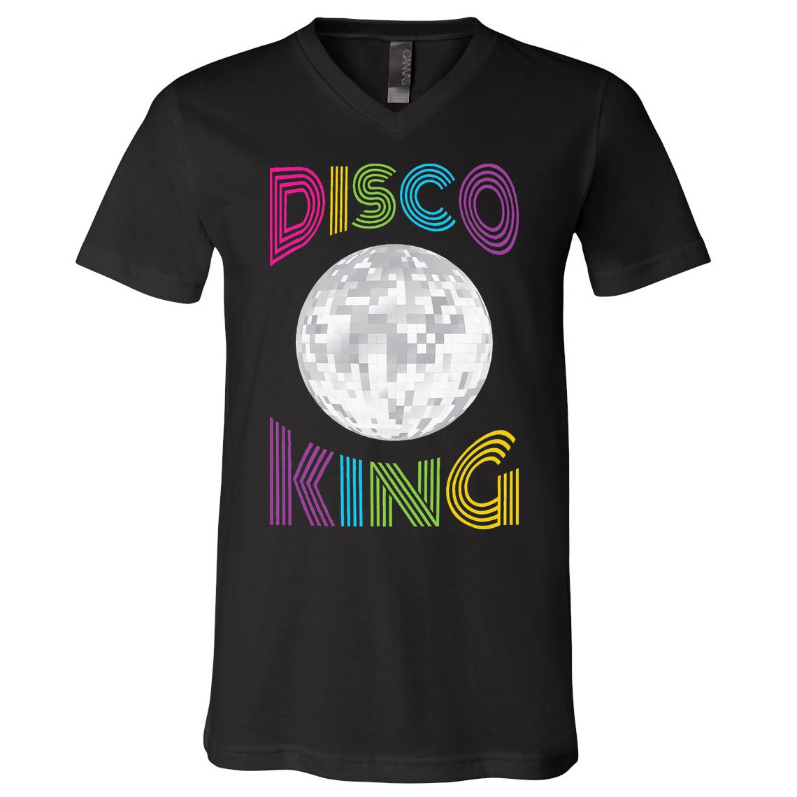 Disco King 70s Seventies Costume V-Neck T-Shirt